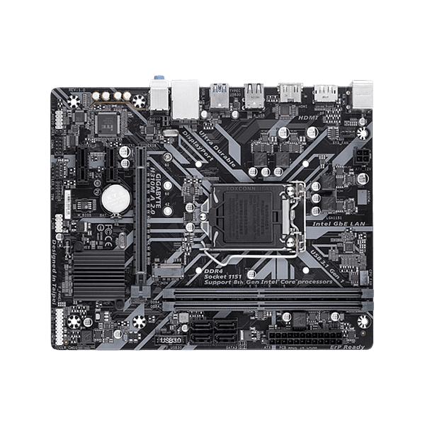 Gigabyte H310M A Rev 20  Placa Base Intel 1151