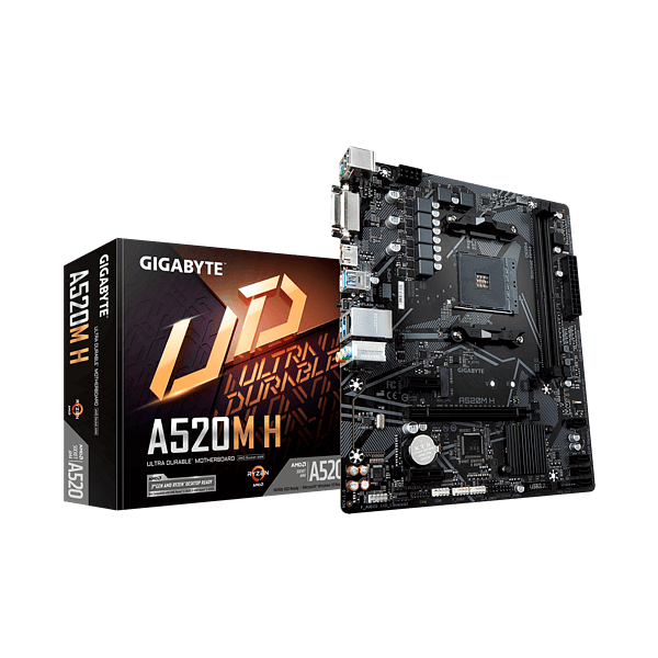 Gigabyte A520MH  Placa Base AM4