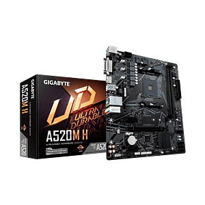 Gigabyte A520MH  Placa Base AM4