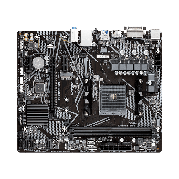 Gigabyte A520MH  Placa Base AM4