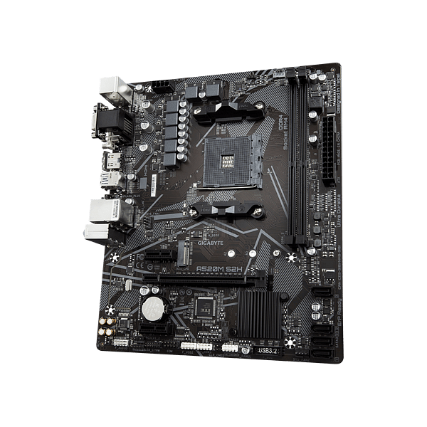 Gigabyte A520M S2H  Placa Base AM4