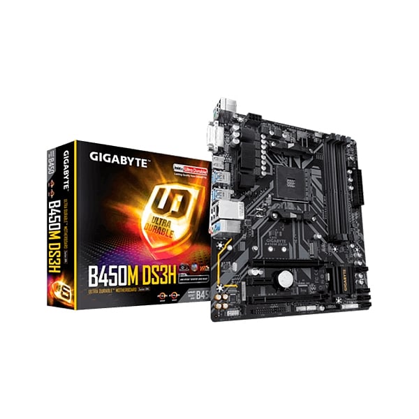 Gigabyte B450MDS3H V2  Placa Base AM4