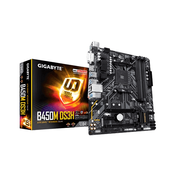 Gigabyte B450MDS3H V2  Placa Base AM4