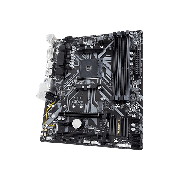 Gigabyte B450MDS3H V2  Placa Base AM4