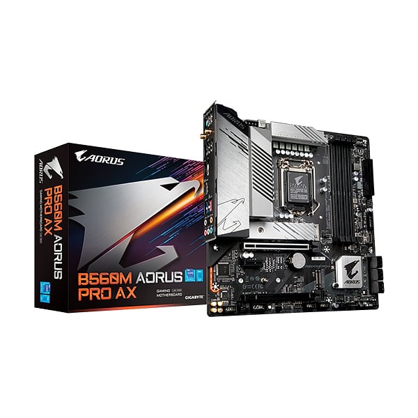 Gigabyte B560M Aorus Pro AX WiFi6e  Placa Base Intel 1200