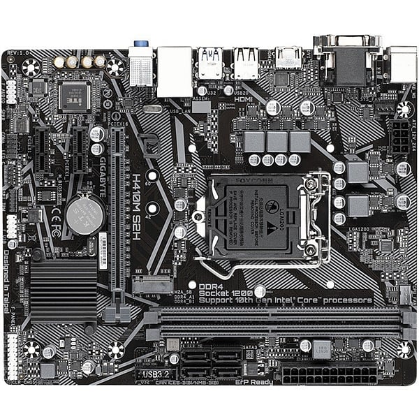 Gigabyte H410M S2H  Placa Base Intel 1200