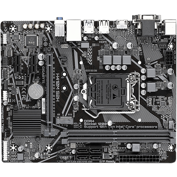 Gigabyte H410M S2H  Placa Base Intel 1200