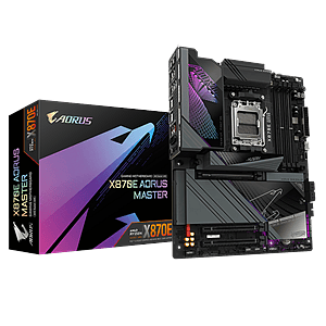 Gigabyte X870E Aorus Master  WiFi 7  Bluetooth  PCIe 50  DDR5  ATX  Placa Base AM5
