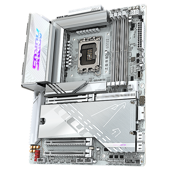 Gigabyte Z890 Aorus Pro Ice  DDR5  ATX  Blanca  Placa Base Intel Socket 1851
