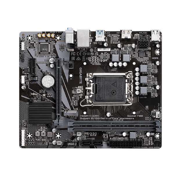 Gigabyte H610MK  DDR4  MicroATX  Placa Base Intel 1700