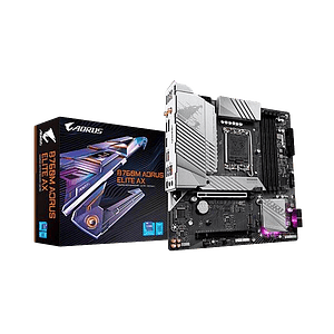 Gigabyte B760M Aorus Elite  WiFi AX  DDR5  MicroATX   Placa Base Intel 1700