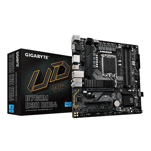 Gigabyte B760MD3H  DDR4  MicroATX  Placa Base Intel 1700