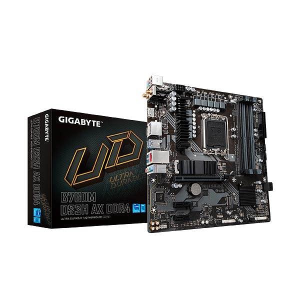 Gigabyte B760MDS3H  WiFi AX  DDR4  MicroATX  Placa Base Intel 1700