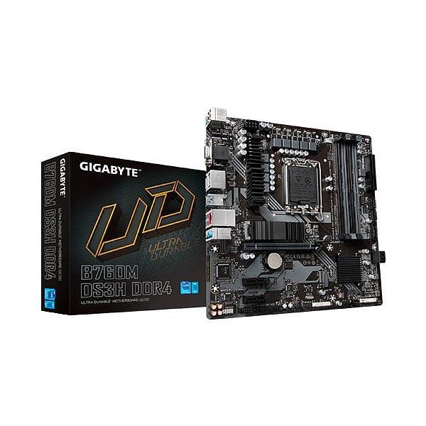 Gigabyte B760MDS3H  DDR4  MicroATX  Placa Base Intel 1700