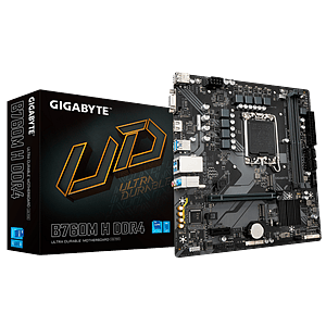 Gigabyte B760MH DDR4  MicroATX  Placa Base Intel 1700