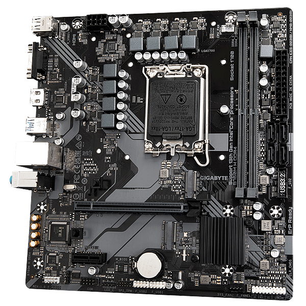 Gigabyte B760MH DDR4  MicroATX  Placa Base Intel 1700