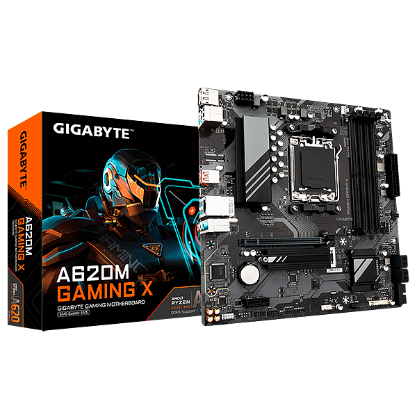 Gigabyte A620M Gaming X  DDR5  MicroATX  Placa Base AM5
