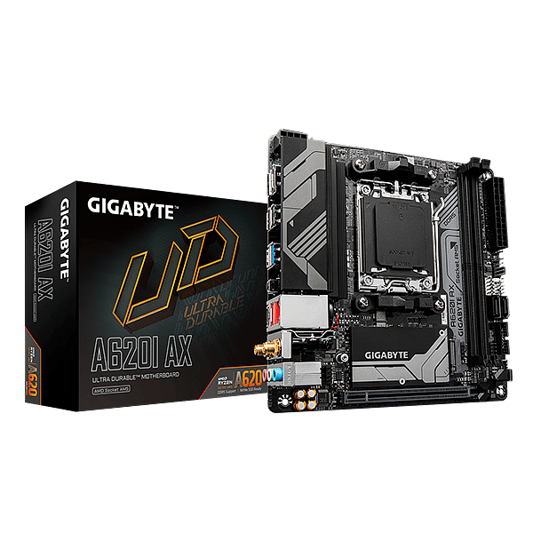Gigabyte A620I  DDR5  WiFi  Mini ITX  Placa Base AM5