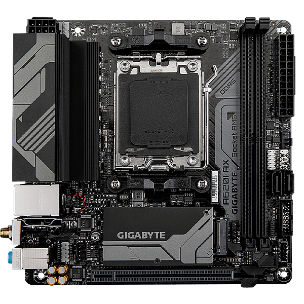 Gigabyte A620I  DDR5  WiFi  Mini ITX  Placa Base AM5