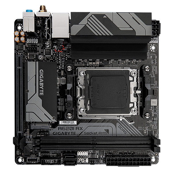 Gigabyte A620I  DDR5  WiFi  Mini ITX  Placa Base AM5