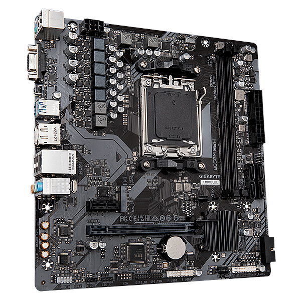 Gigabyte B650MS2H  DDR5  MicroATX  Placa Base AM5