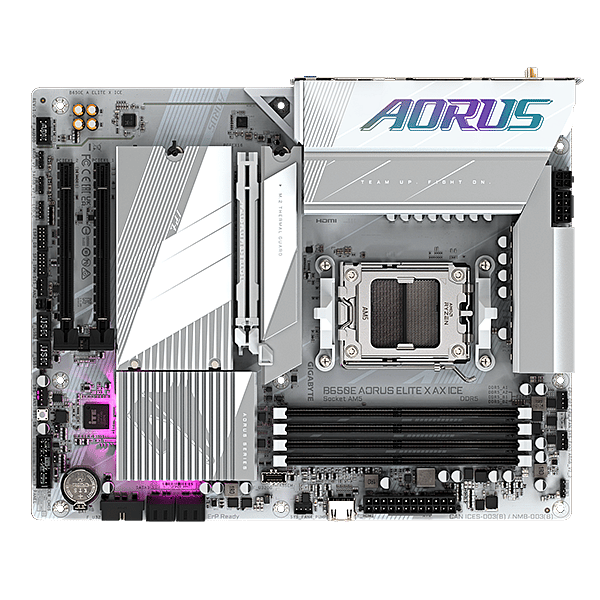 Gigabyte B650E Aorus Elite AX Ice  DDR5  WiFi AX  ATX  Placa Base AM5