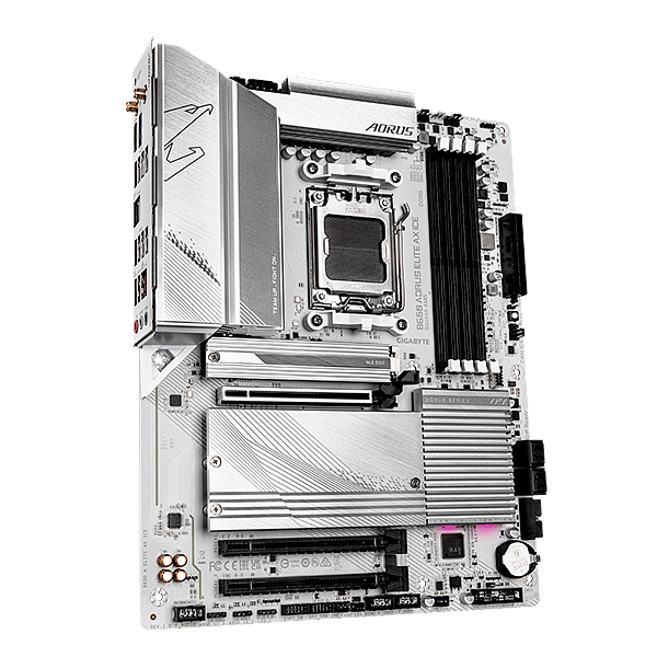 Gigabyte B650 Aorus Elite AX Ice  DDR5  WiFi AX  ATX  Placa Base AM5