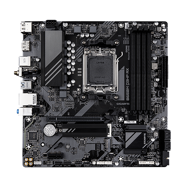 Gigabyte B650M D3HP AX  DDR5  WiFi AX  MicroATX  Placa Base AM5
