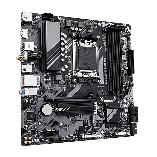 Gigabyte B650M D3HP AX  DDR5  WiFi AX  MicroATX  Placa Base AM5
