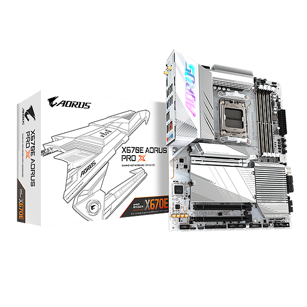 Gigabyte X670E Aorus Pro X  WiFi 7  Bluetooth 53  DDR5  ATX  Placa Base AM5