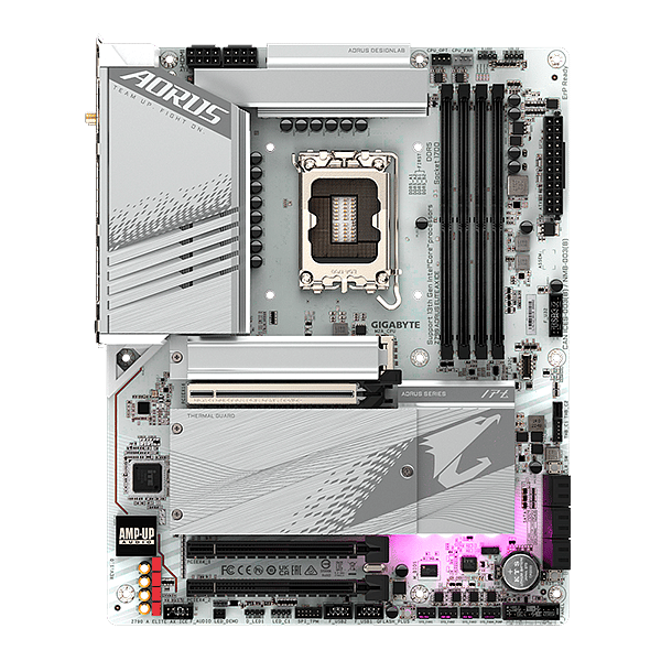 Gigabyte Z790 Aorus Elite AX ICE  WiFi 6E  DDR5  ATX  Placa Base Intel 1700