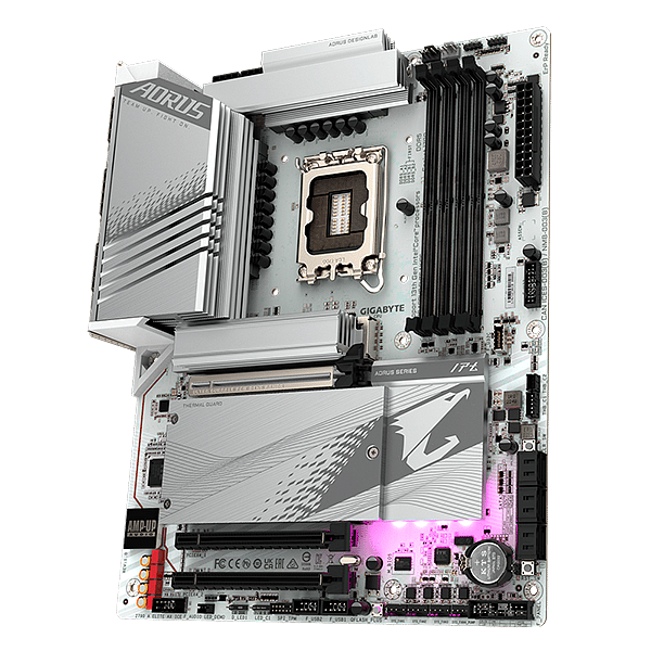 Gigabyte Z790 Aorus Elite AX ICE  WiFi 6E  DDR5  ATX  Placa Base Intel 1700