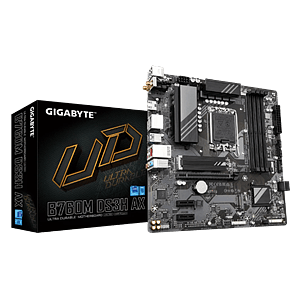 Gigabyte B760MDS3H  WiFi AX  DDR5  MicroATX  Placa Base Intel 1700