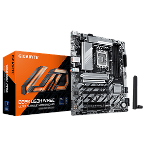 Gigabyte B860DS3H  WiFi 6E Bluetooth 53  DDR5  ATX  Placa Base Intel 1851