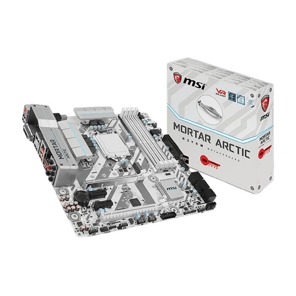 MSI H270M Mortar Arctic  Placa Base