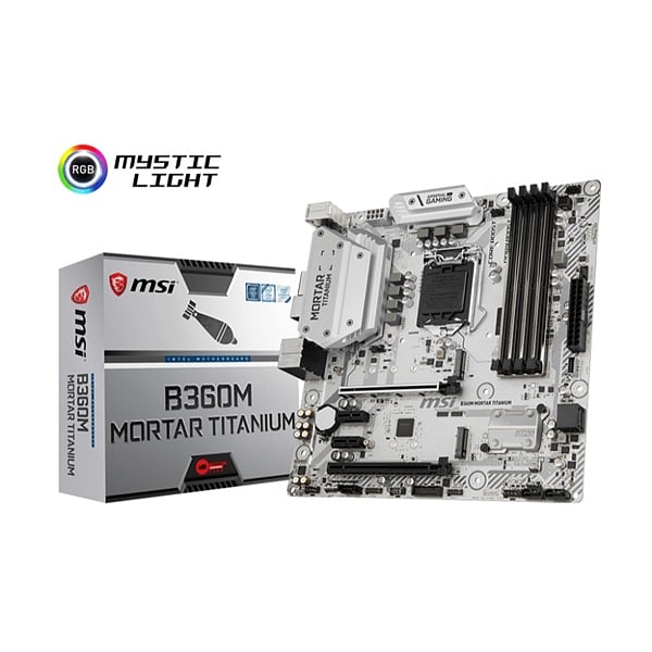 MSI B360M Mortar Titanium  Placa Base
