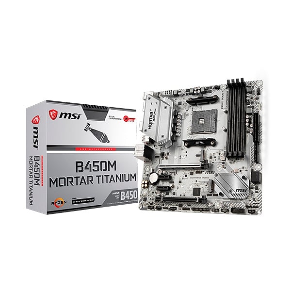 MSI B450M Mortar Titanium  Placa Base