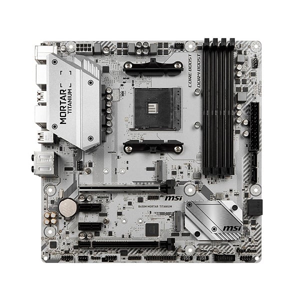 MSI B450M Mortar Titanium  Placa Base