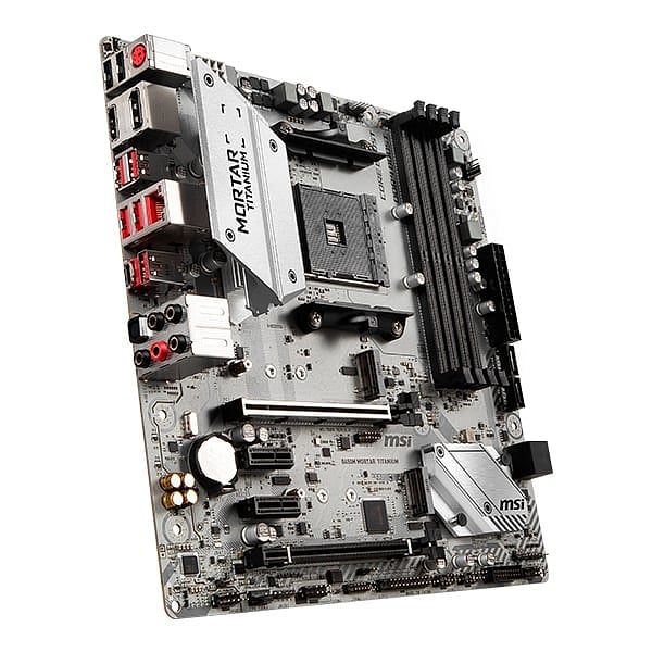 MSI B450M Mortar Titanium  Placa Base