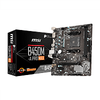 MSI B450MA Pro Max  Placa Base AM4