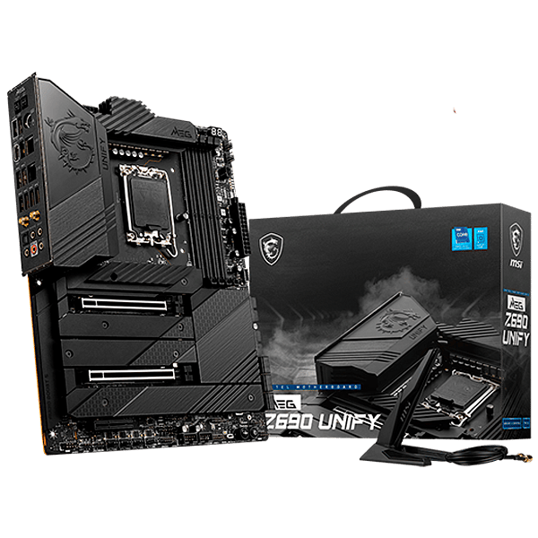 MSI MEG Z690 Unify Gaming ATX DDR5 WiFi 6E PCIe 50   Placa Base Intel 1700