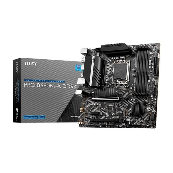 MSI B660MA Pro  WiFi AX  DDR4  Placa Base Intel 1700