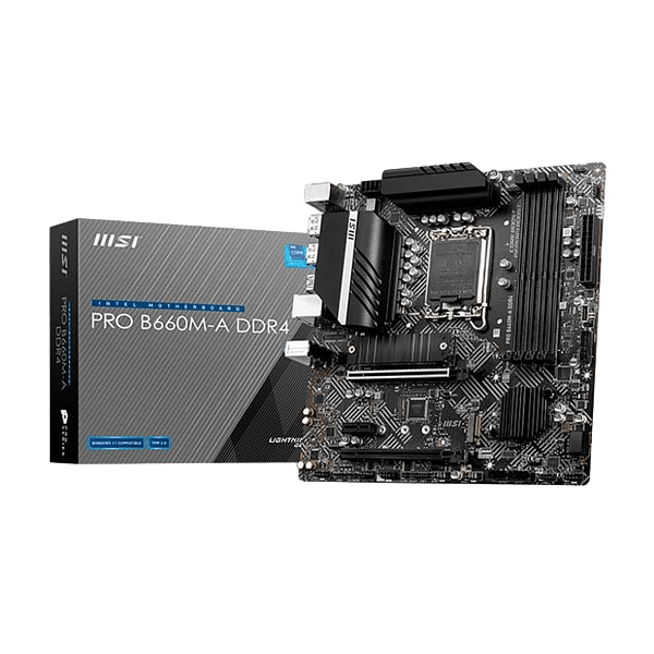 MSI B660MA Pro  WiFi AX  DDR4  Placa Base Intel 1700