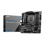 MSI B660MA Pro  WiFi AX  DDR4  Placa Base Intel 1700