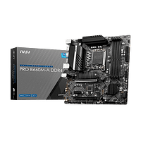MSI B660MA Pro  WiFi AX  DDR4  Placa Base Intel 1700