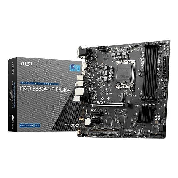 MSI B660MP Pro  DDR4  Placa Base Intel 1700