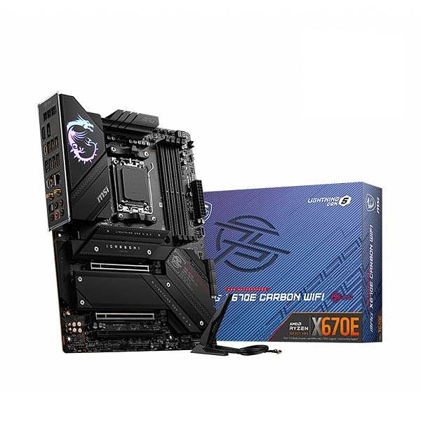 MSI MPG X670E Carbon  WiFi AX  DDR5  Placa Base AM5