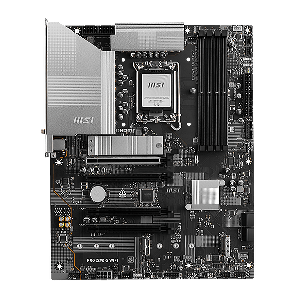 MSI PRO Z890S  WiFi 7  DDR5  ATX  Placa Base Intel Socket 1851