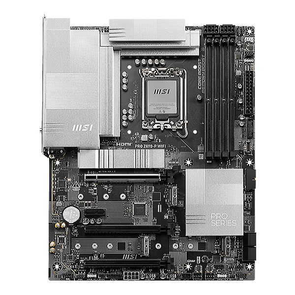 MSI PRO Z890P  WiFi 7  DDR5  ATX  Placa Base Intel Socket 1851