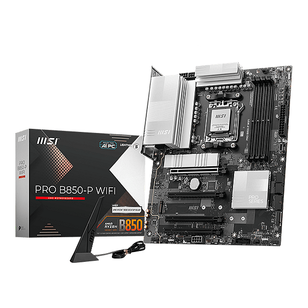 MSI Pro B850P WiFi 7 Bluetooth 54  DDR5  ATX  Placa Base Socket AM5